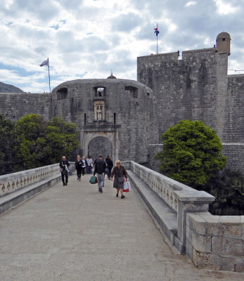 Outer Pile Gate (1537) of Dubrovnik