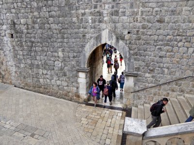 Inner Pile Gate (1460) of Old Town Dubrovnik