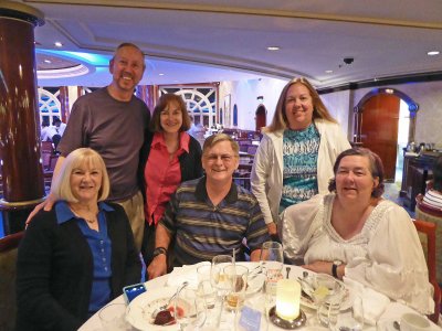 Dinner aboard the Norwegian Spirit