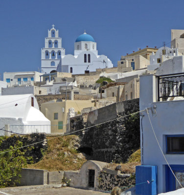 Agia Theodossia Church, Pyrgos, Santorini