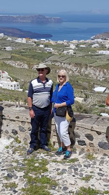 At the Ruins of the Kasteli in Pyrgos
