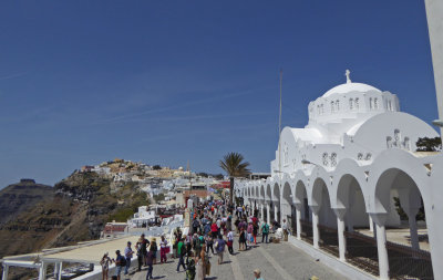 Orthodox Metropolitan Cathedral of Fira Town, Santorini