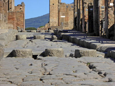 Pedestrian Crossing in Pompeii