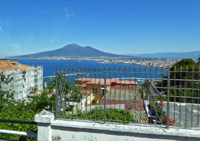 Bay of Naples and Mt. Vesuvius