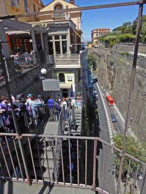 Steps from Piazza Tasso to Dock in Sorrento