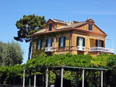 House on Hill overlooking Sorrento