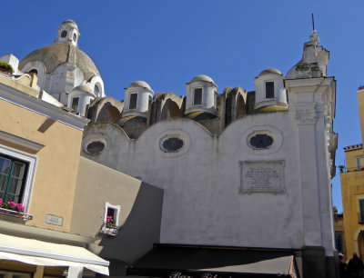 Church on Capri dedicated to Serafina of God