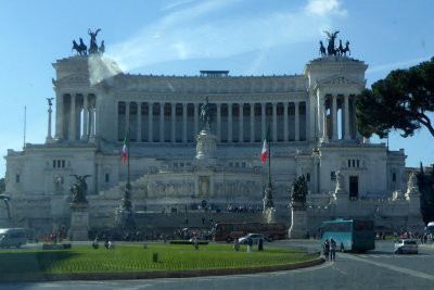 Altar of the Fatherland is a Monument built in honor of Victor Emmanuel, the first King of a unified Italy