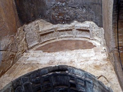 Arch in the Colosseum of Rome