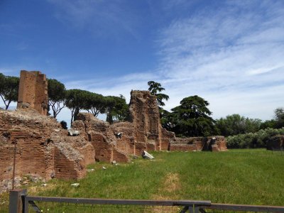 The 'Audience Chamber' of the Flavian Palace (92 AD) on Palantine Hill