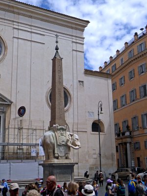 Elephant and Obelisk is a sculpture designed by the Italian artist Gian Lorenzo Bernini and unveiled in 1667