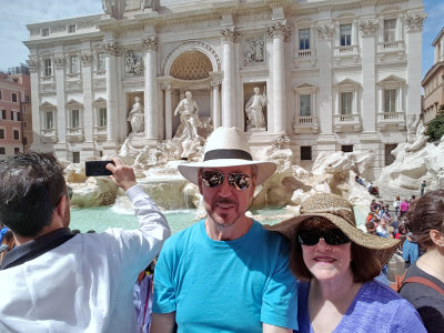 Trevi Fountain is the most famous Fountain in Rome