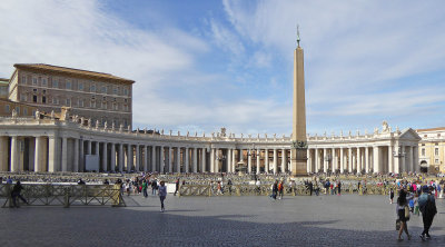 St. Peter's Square in the Vatican City
