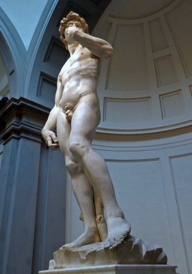Left Side of Michelangelo's David