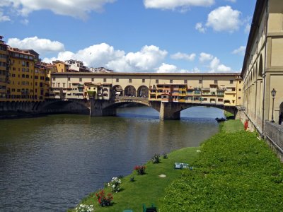 Ponte Vecchio (1345) is the Oldest Bridge in Florence