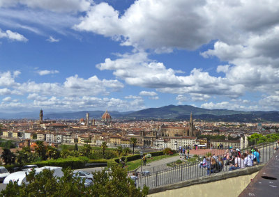 Overlooking the City of Florence