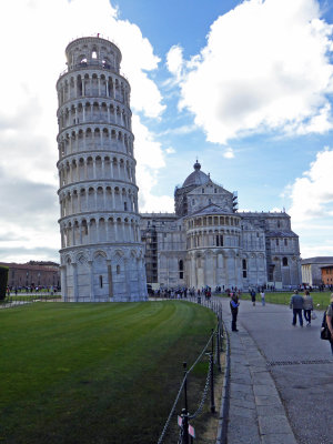 Pisa Cathedral and it's Campanile (free-standing bell tower)