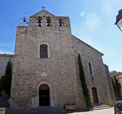 The Saint-Sauveur Church of the Transfiguration was built in 1030 in Le Castellet