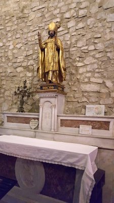 In the 11th Century Church in Le Castellet