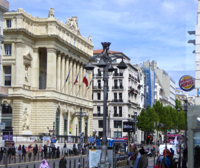 Palais de la Bourse houses the Marseille Chamber of Commerce