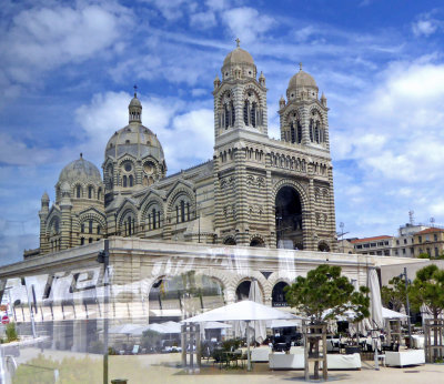 Cathedral of Saint Mary Major (Marseille Cathedral) was built between 1852 and 1896