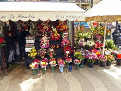 Flower Stand on La Rambla