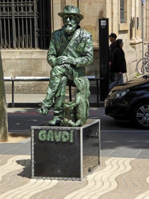 Another Street Performer on La Rambla