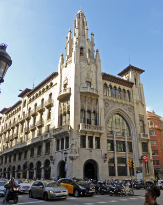 Former HQ of Caixa Bank in Barcelona