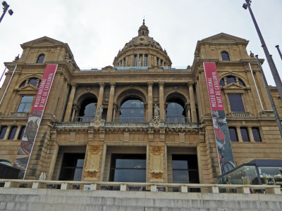 The National Art Museum of Catalunya is on Montjuic Hill and housed in Palau Nacional (1929)