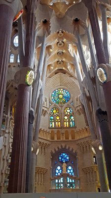 Construction on the Sagrada Familia began in 1882