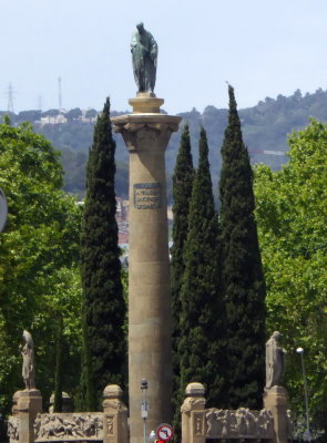Jacint Verdaguer (Catalan Poet) Monument, Barcelona