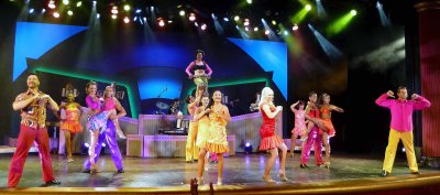 Island Princess Singers and Dancers in 'I Got the Music'