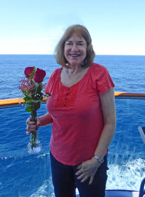 Valentine's Day at Sea on the Island Princess