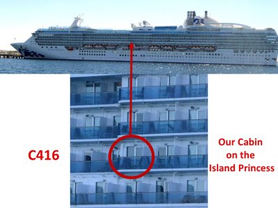 Cabin C416 Island Princess