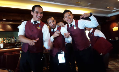 Some of our favorite Servers at Happy Hour