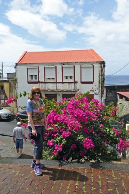 Susan in Saint-Pierre, Martinique