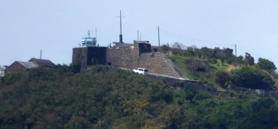 The Cannons of Fort Charlotte Point Inland for Protection from Carib Indians and French
