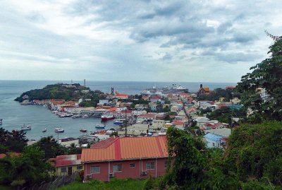 Overlooking St. George's, Grenada