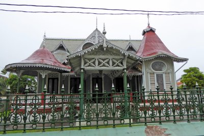 Trinidad's Gingerbread House (built in the 1920's)