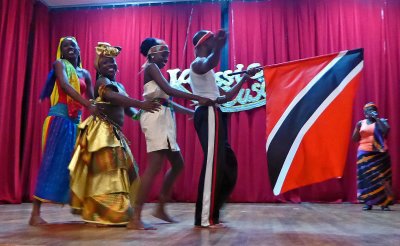 Trinidad & Tobago's Flag and Folkloric Costumes