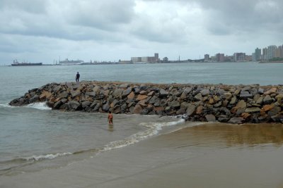Part of Iracema Beach, Fortaleza, Brazil
