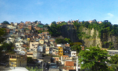 Hillside Housing in Rio de Janiero