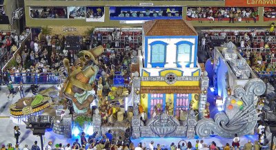 Floats are a key Element in scoring of a Samba School