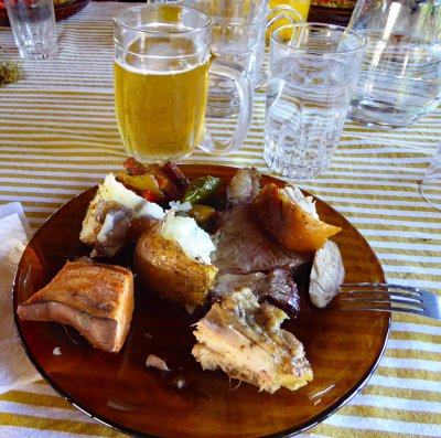 Another Meat & Potatoes & Beer Lunch