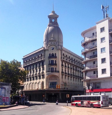 Casa Soler was a Department Store in the 1990's, but is now a Judicial Building in Montevideo