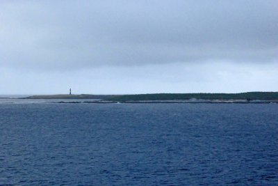 Lighthouse on one of the 300 Islands that make up the Falklands