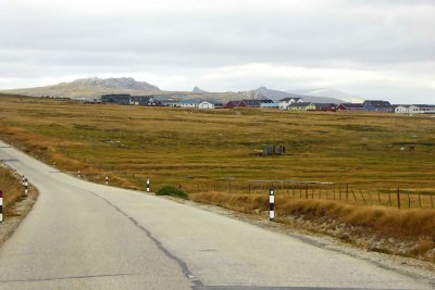 Outskirts of Stanley, East Falklands Island
