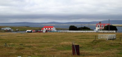 Farmhouses for Johnson's Harbor Farm. East Falkland Island