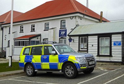 Royal Falkland Island Police Headquarters in Stanley