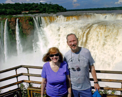 Iguazu Falls averages a Flow of Over 400,000 Gallons per Second